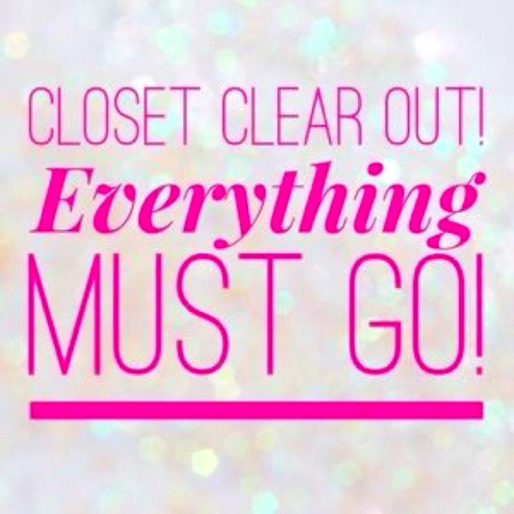 😜 Everything must go!!! 😎